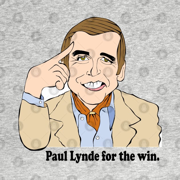 HOLLYWOOD SQUARES PAUL LYNDE FAN ART by cartoonistguy